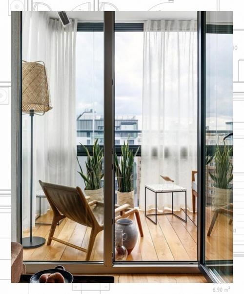 Ритмичный интерьер квартиры на васильевском острове, 70 м. 07