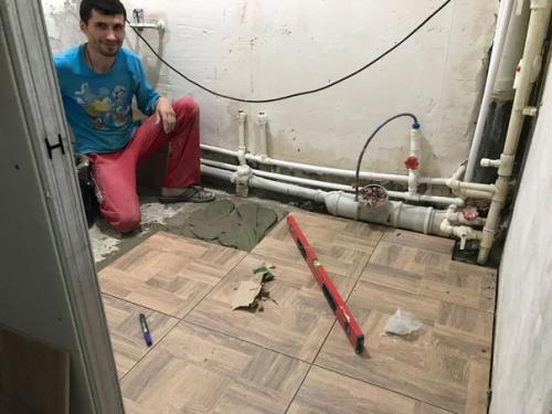 Санузел с ванной совместил. 06