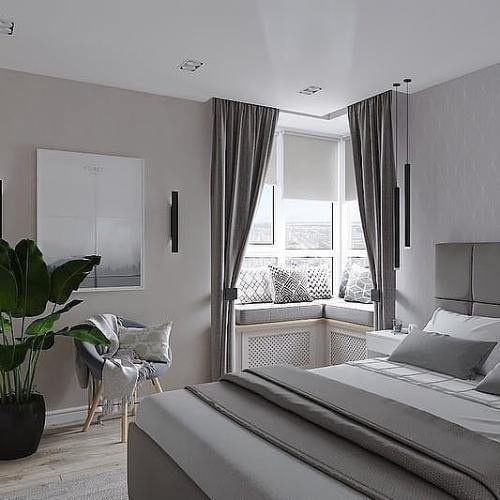 Красивое, приятное цветовое решение для интерьера квартиры. 07