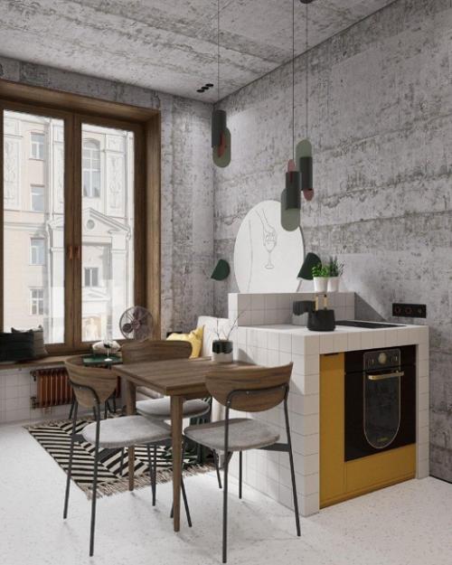 Дизайн - проект компактной, но вместителньой квартиры. 02