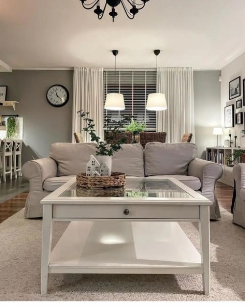 Скандинавский интерьер загородного дома. 02