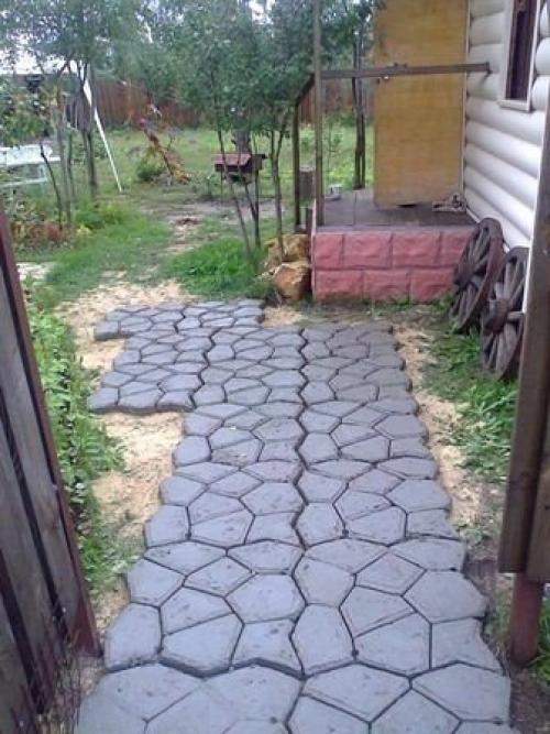 Дачная дорожка своими руками. 01 Дачная дорожка своими руками. 01