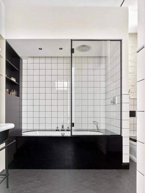 В современном дизайне сохранили дух старой квартиры. 08