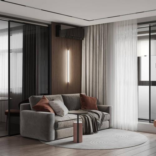 Давно не было двухкомнатных квартир, где гостиная предполагает, что там будут спать хозяева, а комната для ребенка. 01