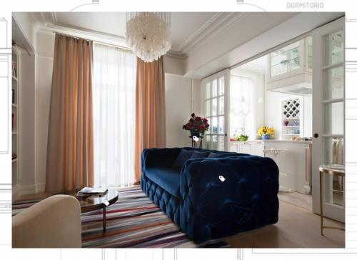 Квартира с видом на набережную и сталинскую высотку. 03