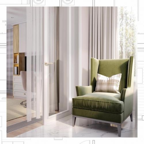 Комната для подростка, площадью - 13 кв. 05