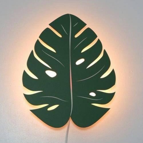 Лист монстеры - одно из чудес природы. 08