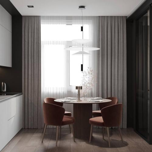 Давно не было двухкомнатных квартир, где гостиная предполагает, что там будут спать хозяева, а комната для ребенка. 02