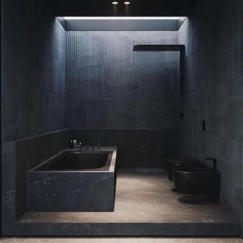 Утренняя подборка интересных ванных комнат. 01