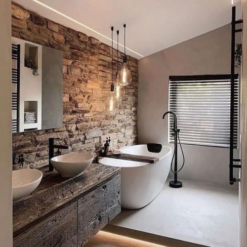 Утренняя подборка интересных ванных комнат. 04