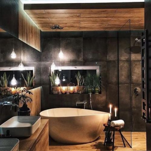 Утренняя подборка интересных ванных комнат. 02