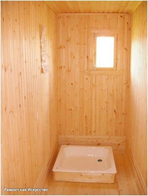 Душ в бане: методы подогрева воды. 03 Душ в бане: методы подогрева воды. 03