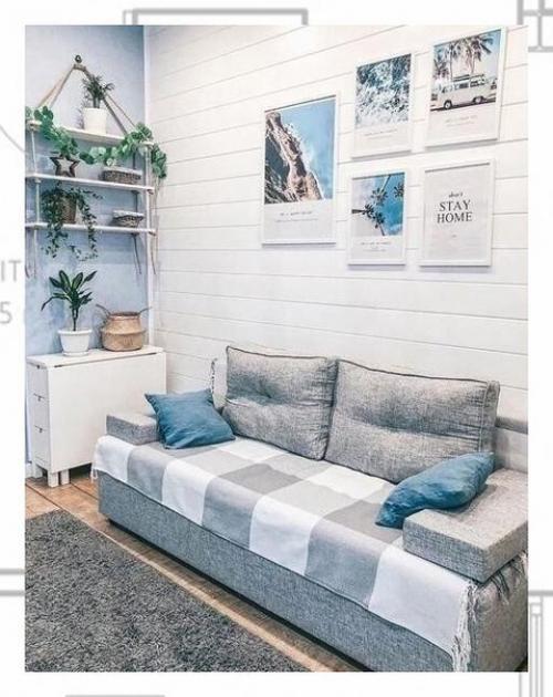 Вот такой уютный, ламповый дизайн небольшой квартиры. 03