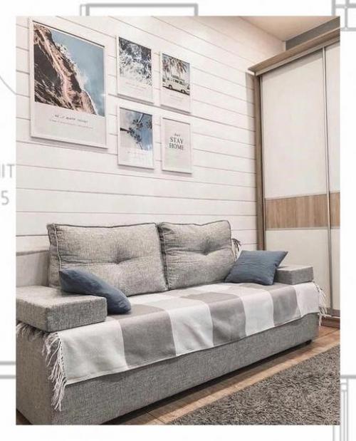 Вот такой уютный, ламповый дизайн небольшой квартиры. 07