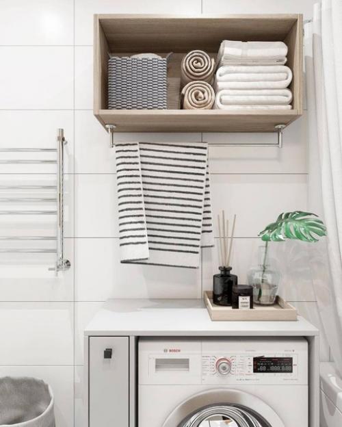 Дизайн ванной комнаты в современном стиле, площадью 4, 1 квм. 04