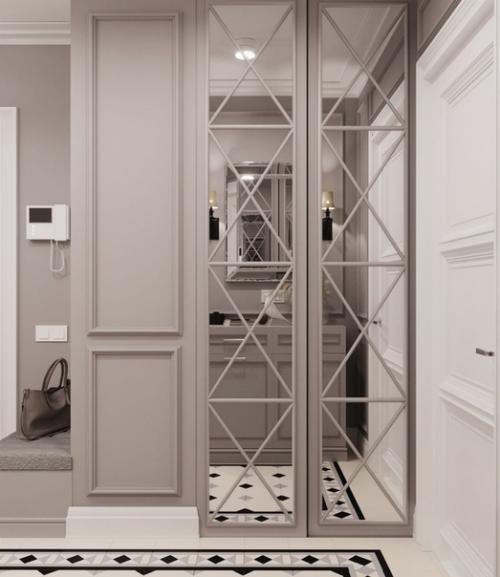 Дизайн проект квартиры в стиле современная классика 130 м от студии Icon. 08