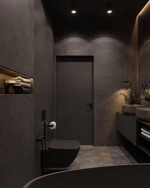 Плюсы и минусы черной сантехники в санузле. 04 Плюсы и минусы черной сантехники в санузле. 04