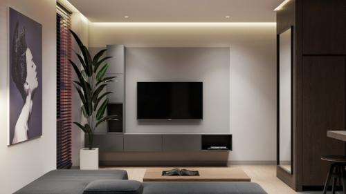 Дизайн кухни студии площадью 21. 05