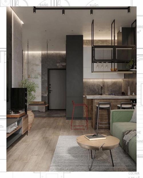 Квартира для холостяка. 04