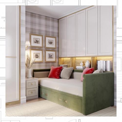 Комната для подростка, площадью - 13 кв. 06