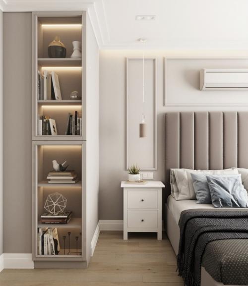 Дизайн проект квартиры в стиле современная классика 130 м от студии Icon. 05