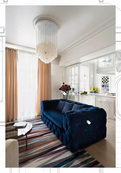 Квартира с видом на набережную и сталинскую высотку. 04