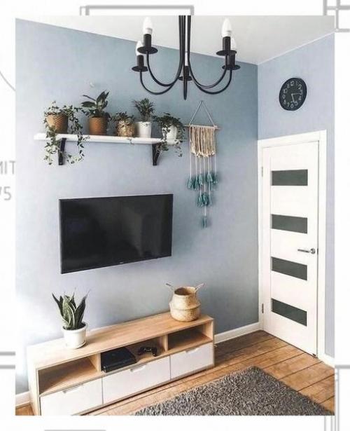 Вот такой уютный, ламповый дизайн небольшой квартиры. 04