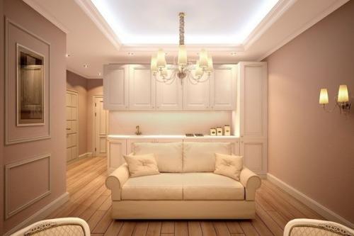 Шикарные апартаменты небольшой площадью всего 42 кв. 01