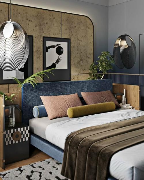 Эта мастер - спальня - настоящий оазис комфорта и красоты. 03