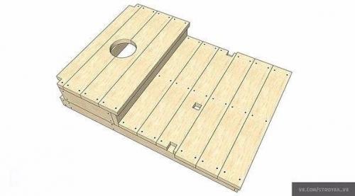 Постройки на участке: дачный туалет своими руками. 06