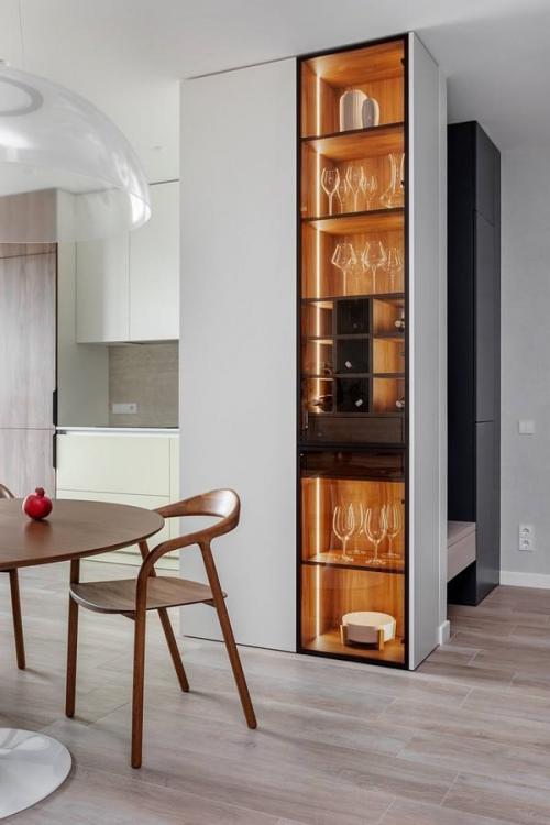 Этот интерьер - воплощение идеи Dolce Vita в городской квартире. 08