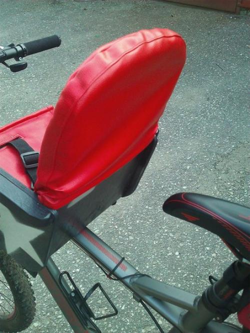 Сделал сыну велокресло. 03
