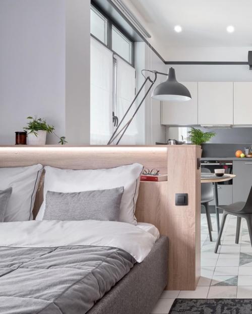 Проект небольшой квартиры, площадью 31 кв. 02