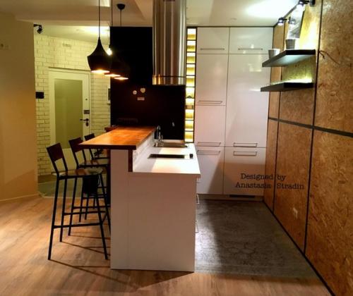 Интересный ремонт маленькой квартиры. 04