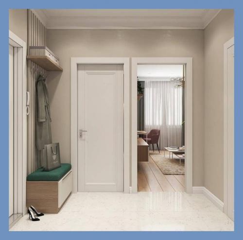 Стильный дизайн, в котором много интересных решений. 06