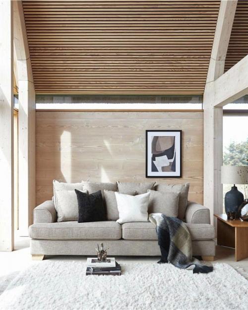 Минимализм в коттедже: комфорт и функциональность в одном исполнении. 01