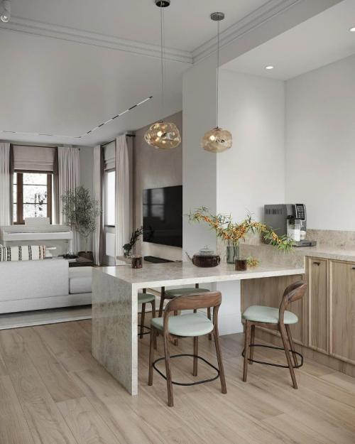 Здесь нет лишнего - только свет, воздух и тишина. 06