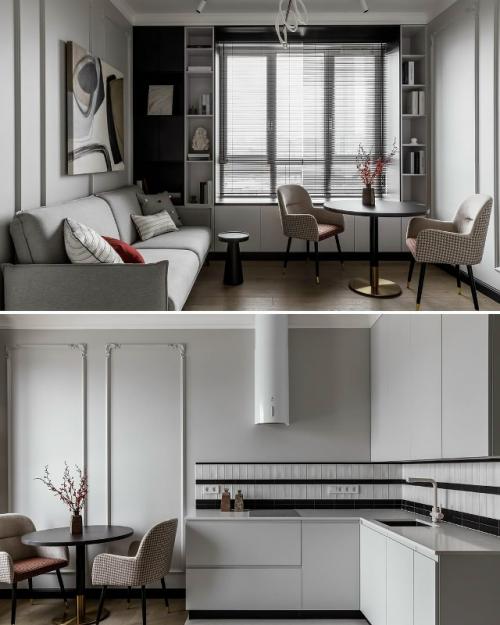 Эта стильная квартира площадью 40 кв. 03