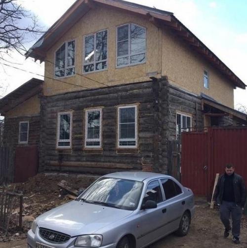 Апгрейд. Но я бы дерево деревом обшивал. 01