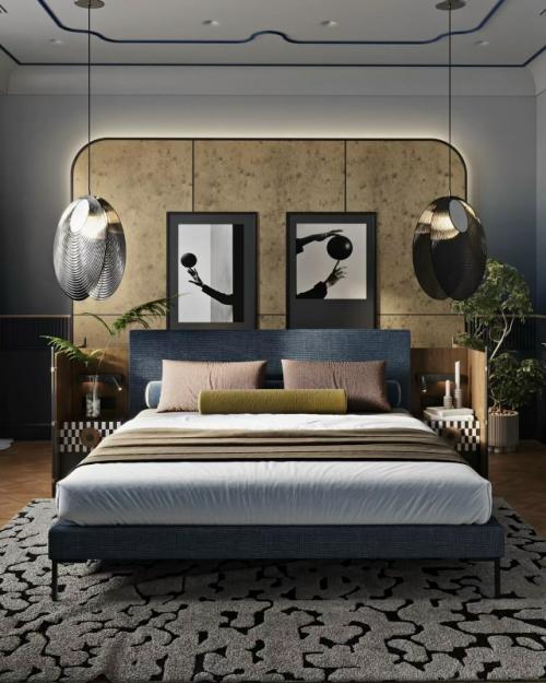 Эта мастер - спальня - настоящий оазис комфорта и красоты. 06