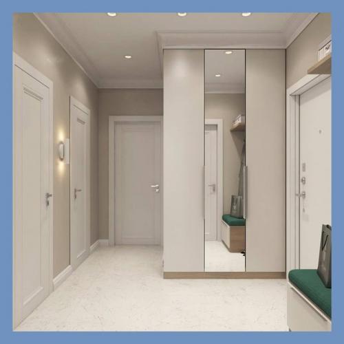 Стильный дизайн, в котором много интересных решений. 07