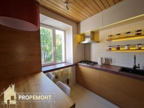 Очень крутой дизайнерский ремонт в квартире, площадью 54 кв. 08