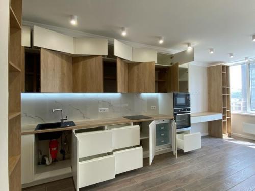 Прямая и функциональная кухня. 05