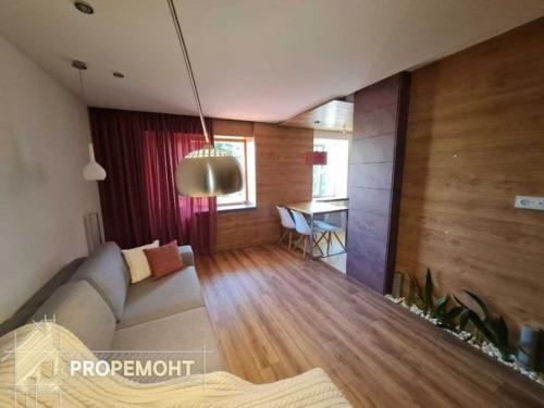 Очень крутой дизайнерский ремонт в квартире, площадью 54 кв. 05