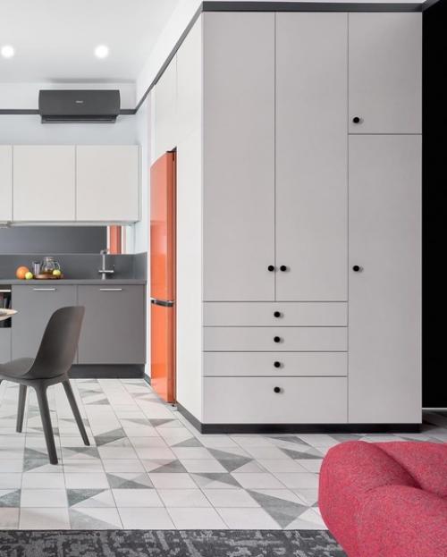 Проект небольшой квартиры, площадью 31 кв. 01