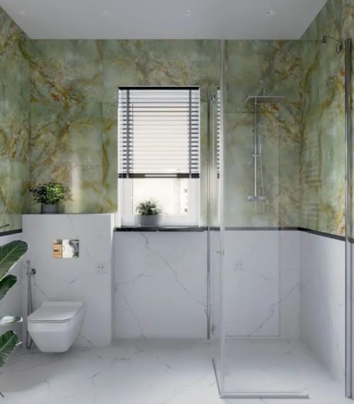 Ванная комната в загородном доме. 05