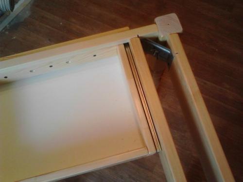 Мы делаем стол из массива сосны. 07