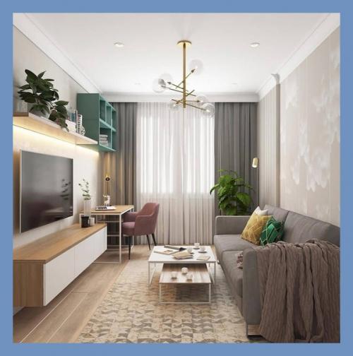 Стильный дизайн, в котором много интересных решений. 02