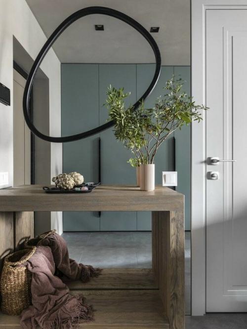 Небольшая по площади, но очень продуманная и визуально просторная - эта двухкомнатная квартира площадью 41, 5 кв. 08