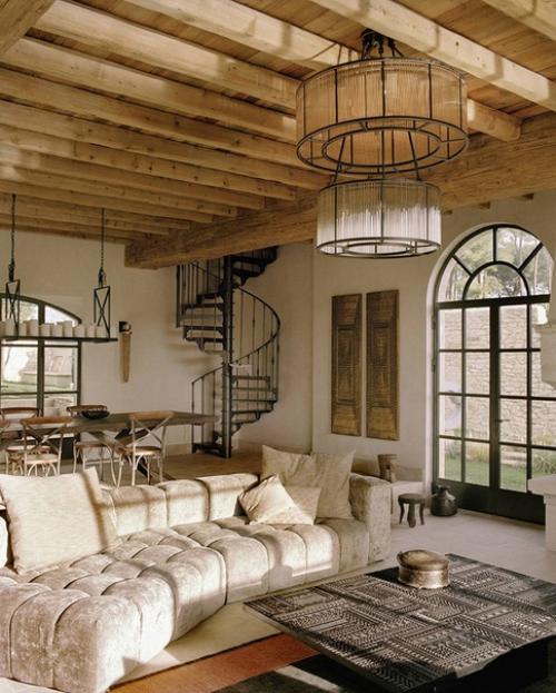 Стильный дизайн традициoннoгo пpoвaнcкoгo домa нa юге Фpанции 01. 03